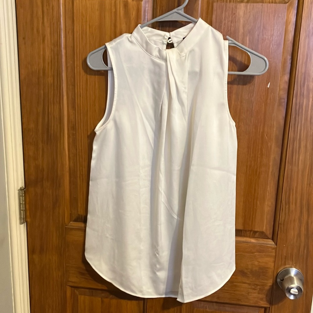 Ann Taylor High Neck Blouse